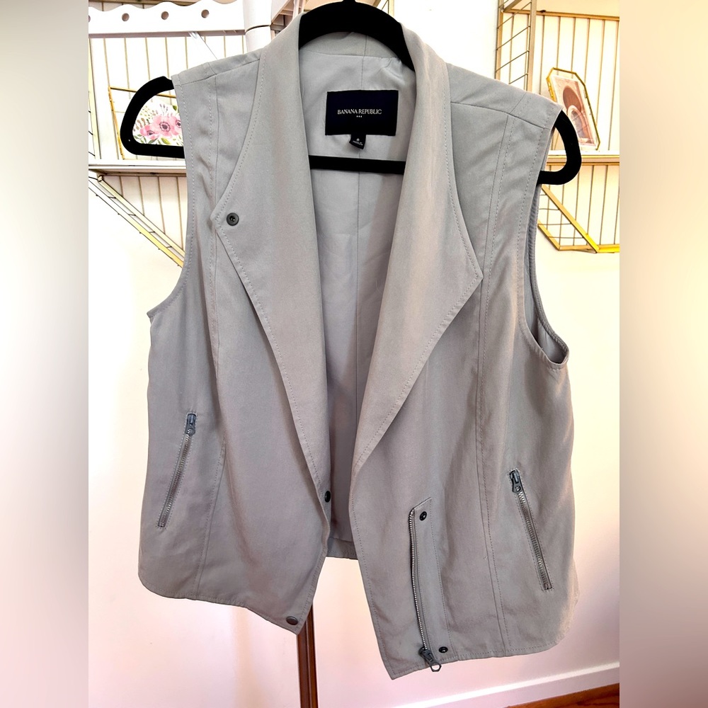 Grey Banana Republic Vest